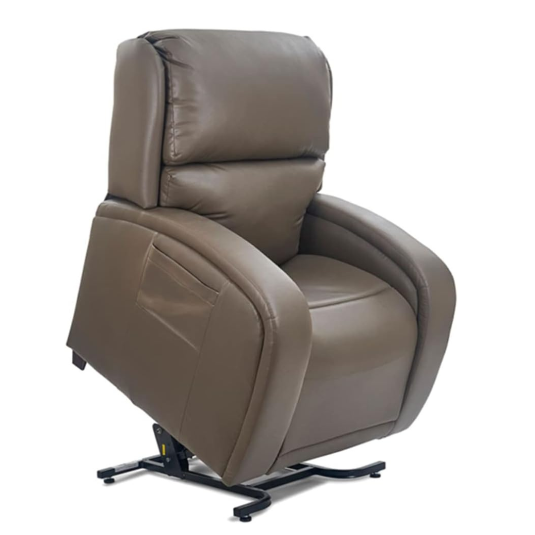 Golden Tech EZ Sleeper Assisted Lift Recliner with Twilight & Power Lumbar - Iron